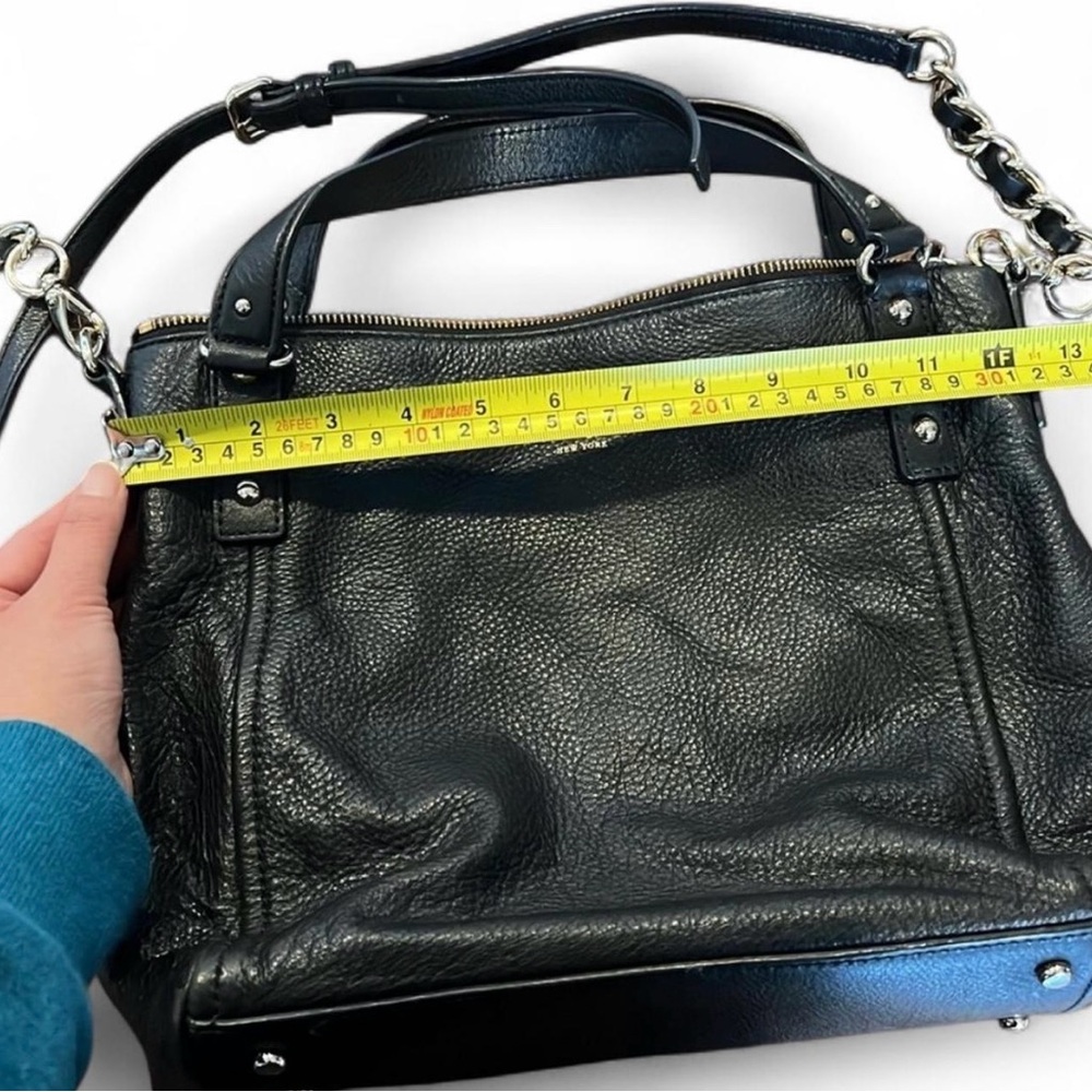Kate Spade black and gold crossbody purse - Picture 7 of 8